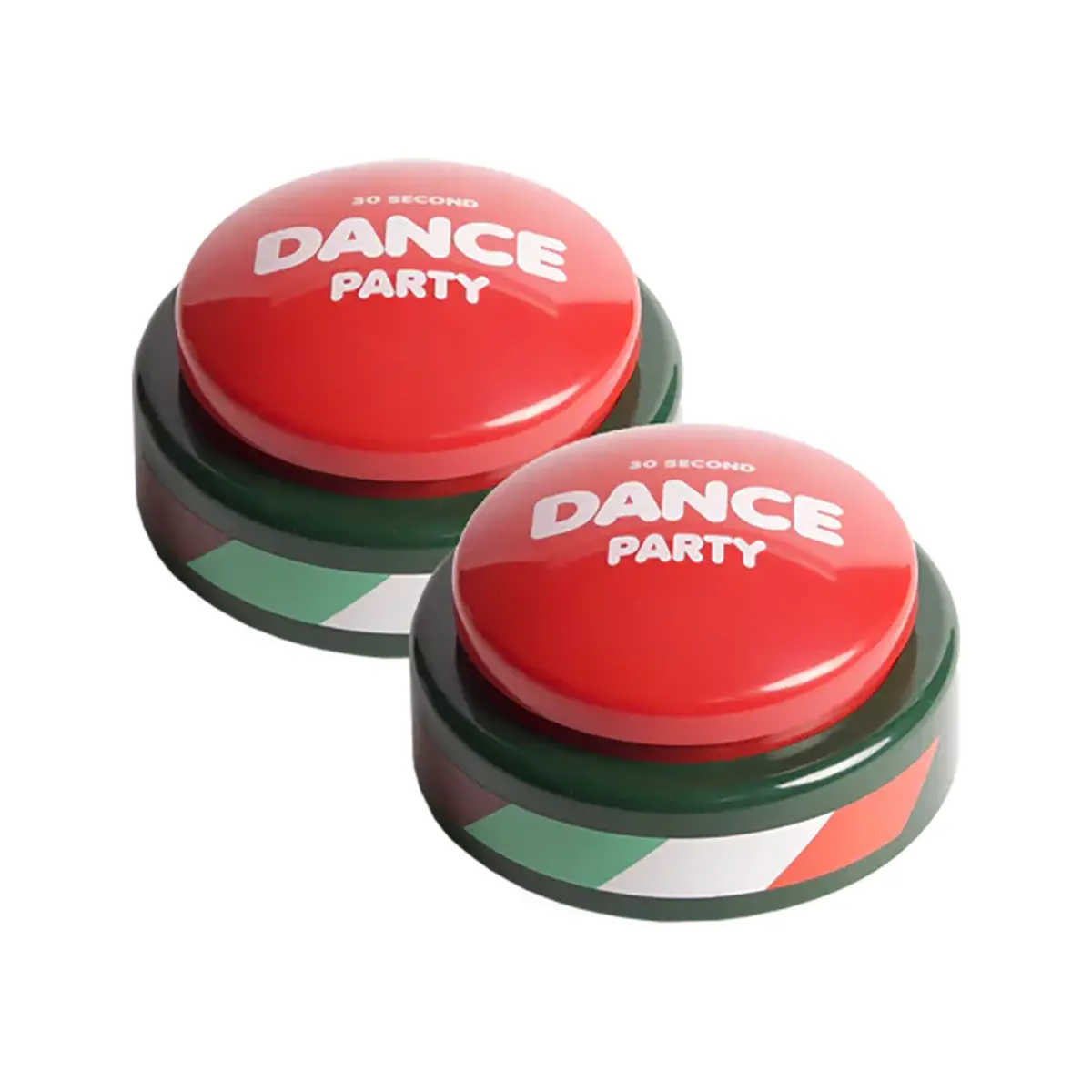 Holiday Blast 30-Second Dance Party Button, 2-Pack 1