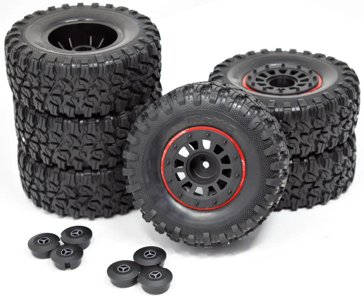 Trx-6X6 Mercedes-Benz - Tires & Wheels (Assembled 2.2" 8874 88096-4 1