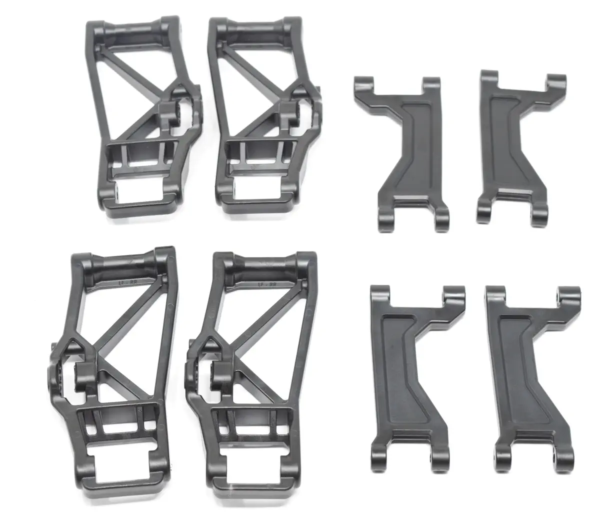 1/10 Maxx A-Arms (Suspension Black Front Rear Upper Lower Traxxas 89076-4 1