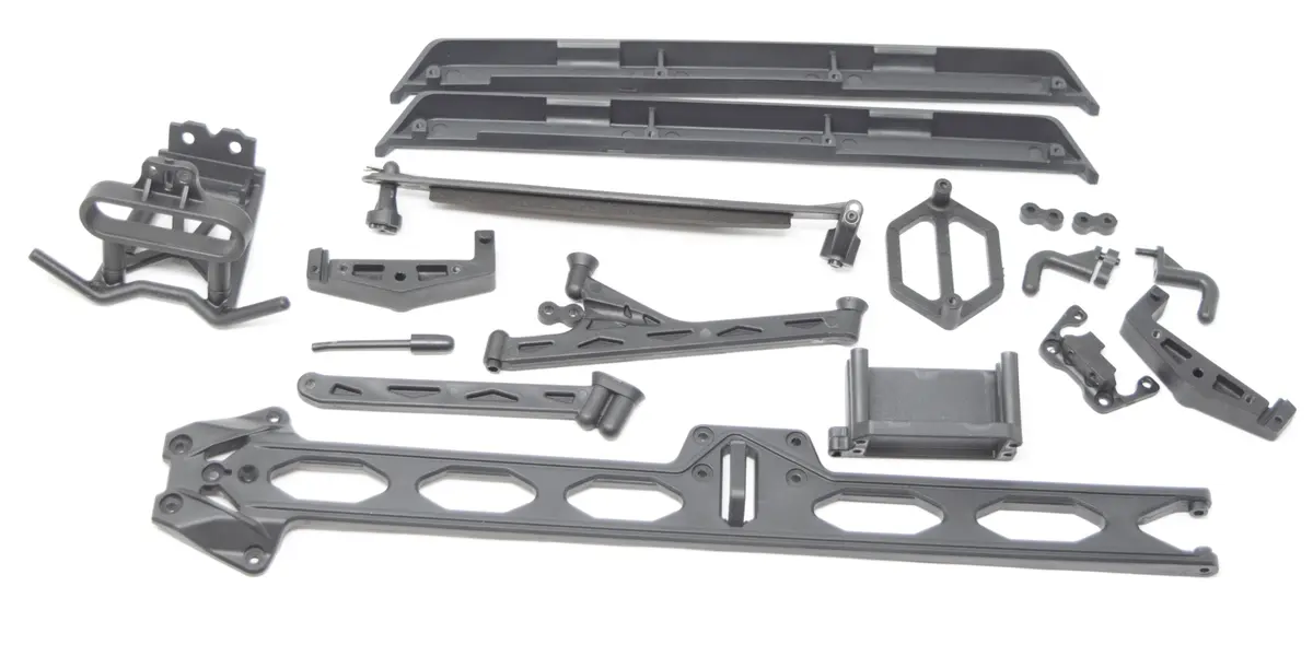 Losi Tenacity Pro - Side Guards, Bumper, Chassis Brace Desert Buggy Los03027 1