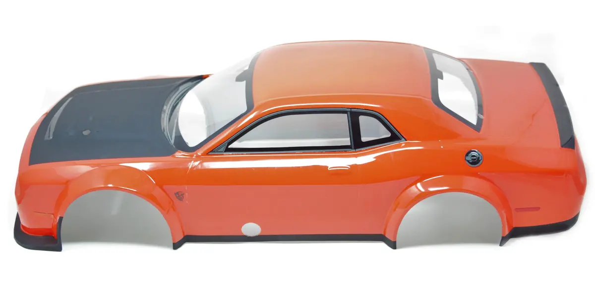 Kyosho Inferno Gt2 Rtr Body Shell Dodge Challenger Srt  Red/Mango/Orange  (Kyoigb106 1