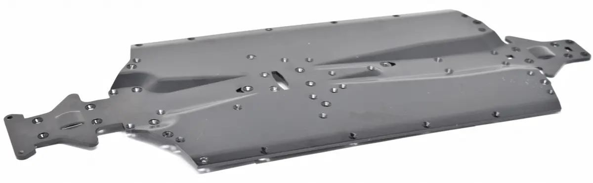 Arrma Limitless 120 8S - Chassis (Black Aluminum Plate Infraction Ara7816 1