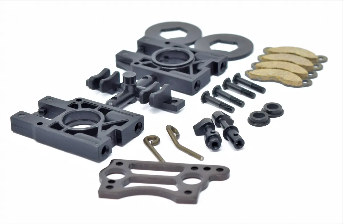 Kyosho Inferno Mp10 - Brake Set (Pads Disc Cams Diff Plate Updated Kyo33015b 1