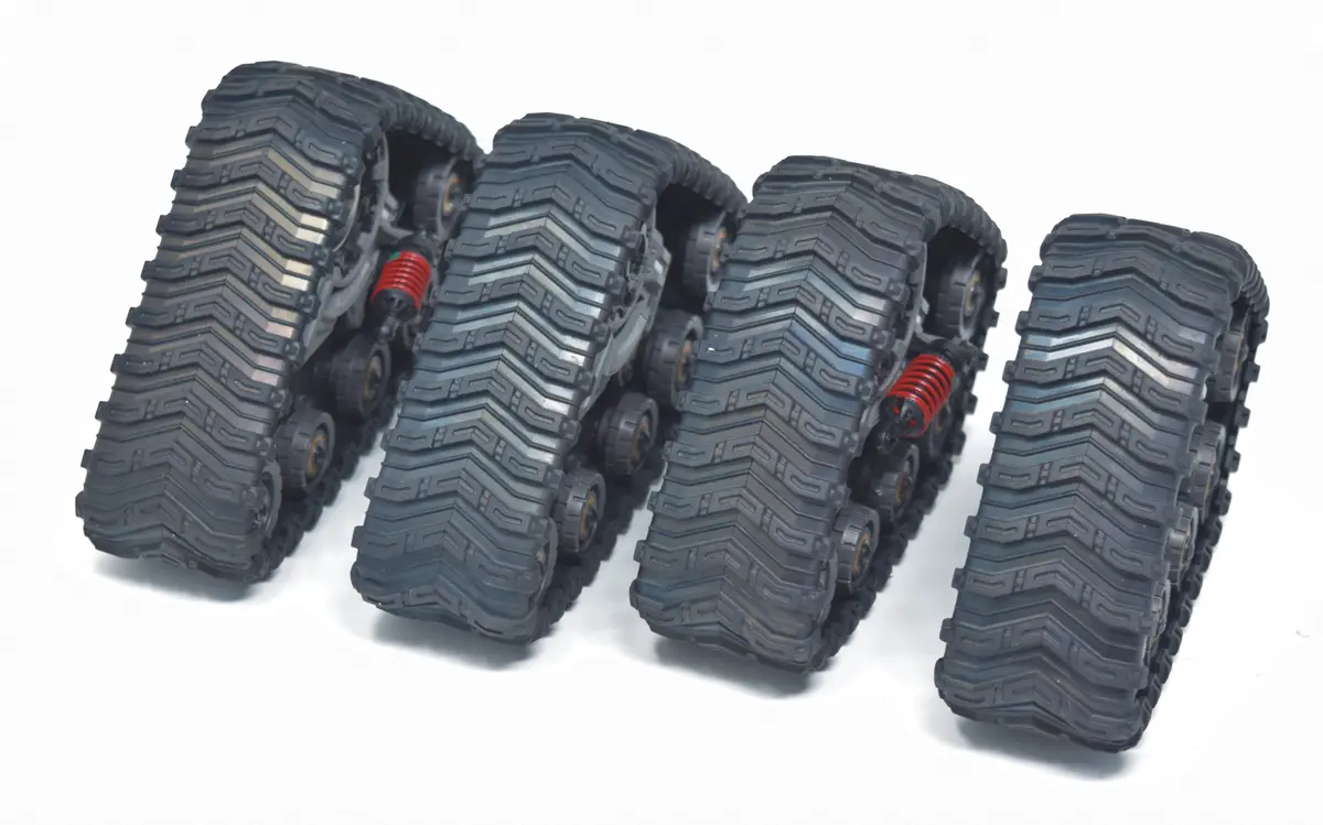 Trx-4 Traxx - All-Terrain Track Set (Assembled Wheels Defender 82034-4 1