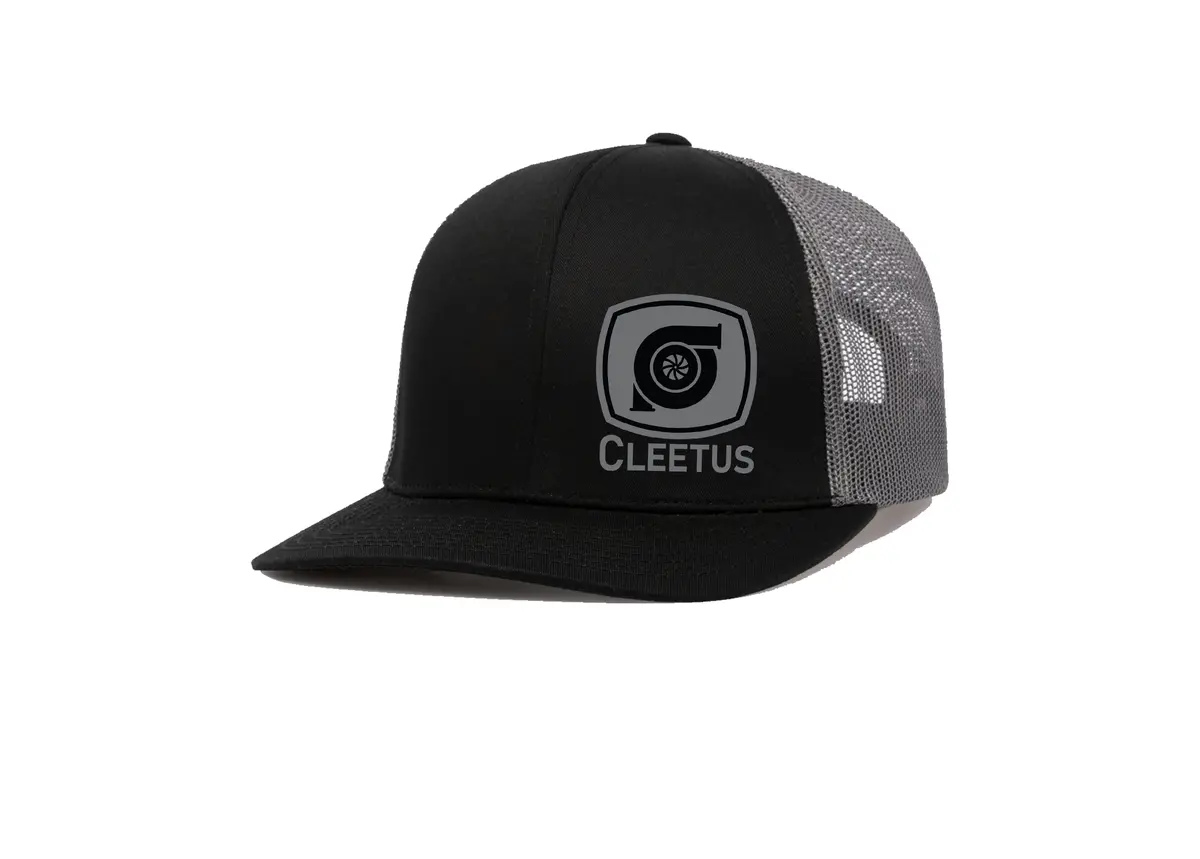 Cleetus Black And Grey Turbo Snapback 1