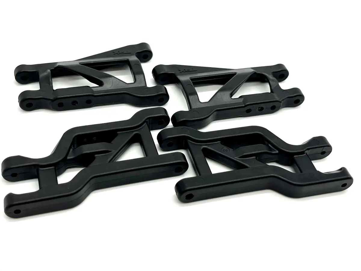 Drag Mustang - Suspension A-Arms (Front And Rear Black Heavy Duty Traxxas 94046-4 1