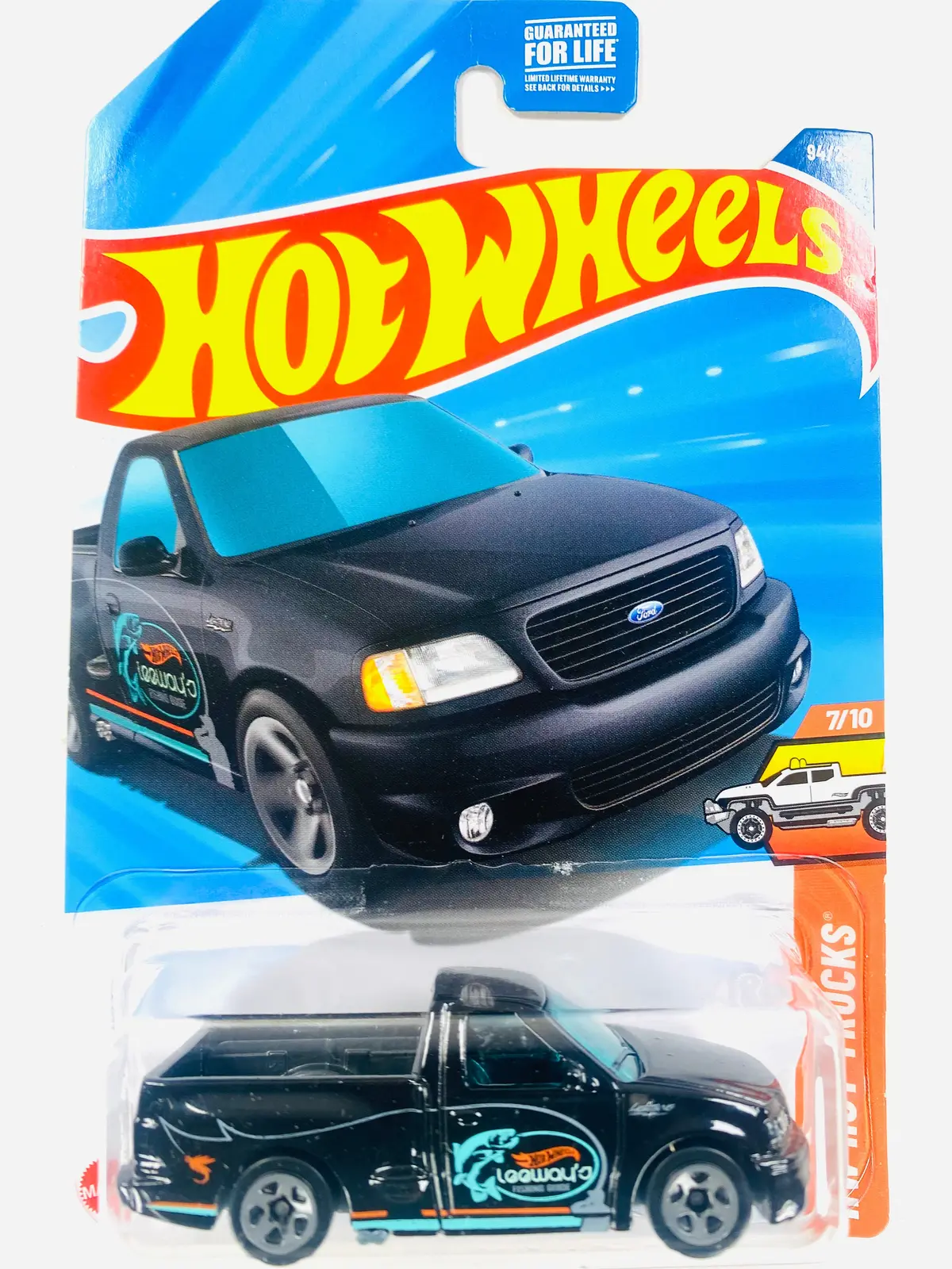 Hot Wheels '99 Ford F-150 Svt Lightning - Damaged Card 1