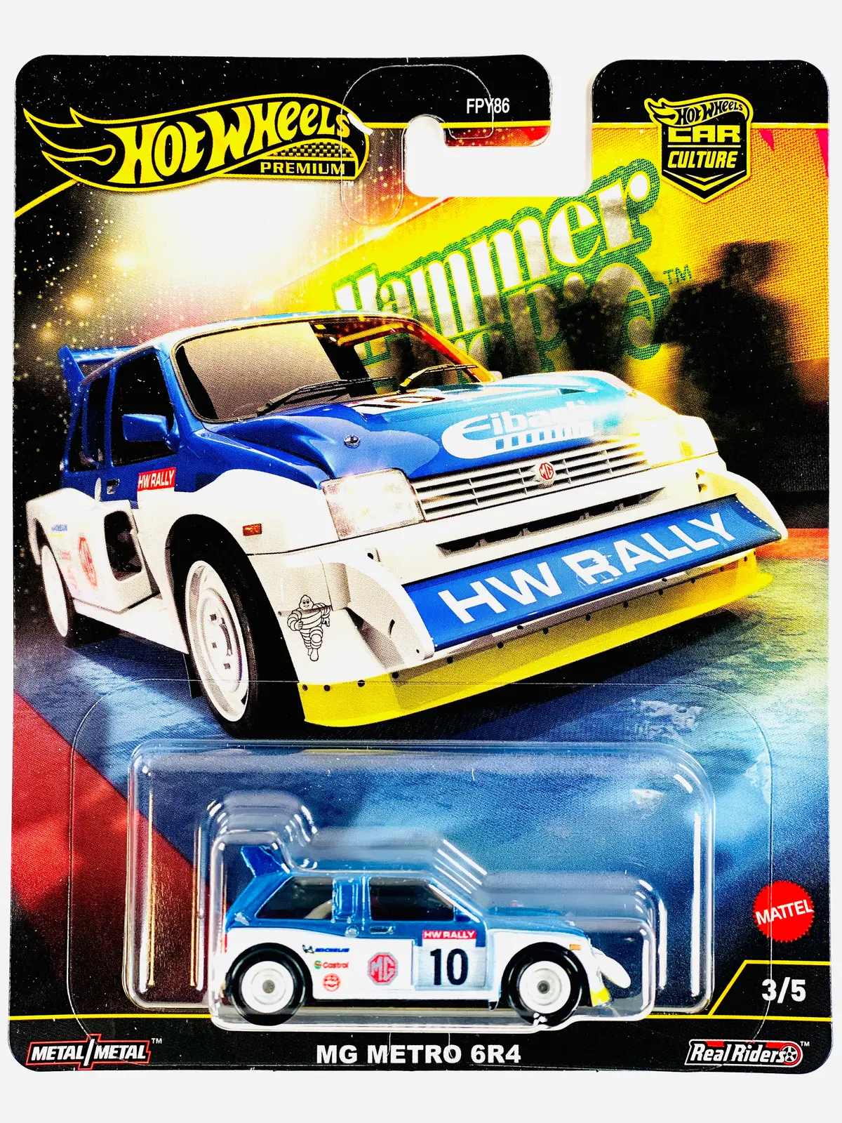 Hot Wheels 2025 Car Culture Hammer Drop Mg Metro 6R4 1