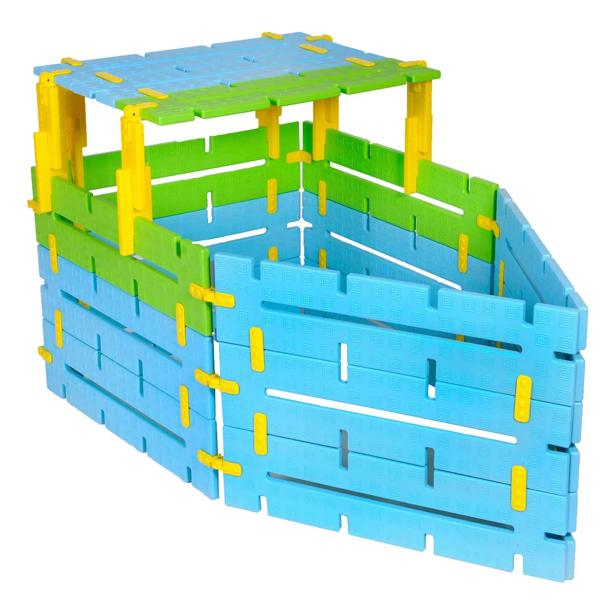 Educational Advantage Constructa Den 76-Piece Play Set 1