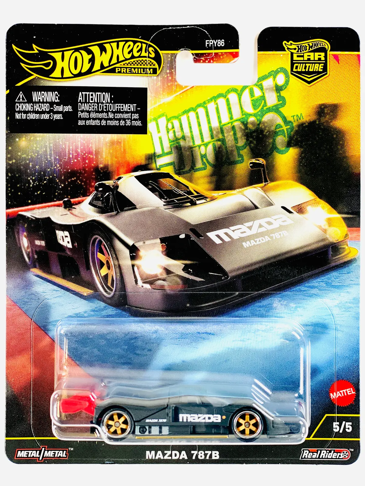 Hot Wheels 2025 Car Culture Hammer Drop Mazda 787B 1