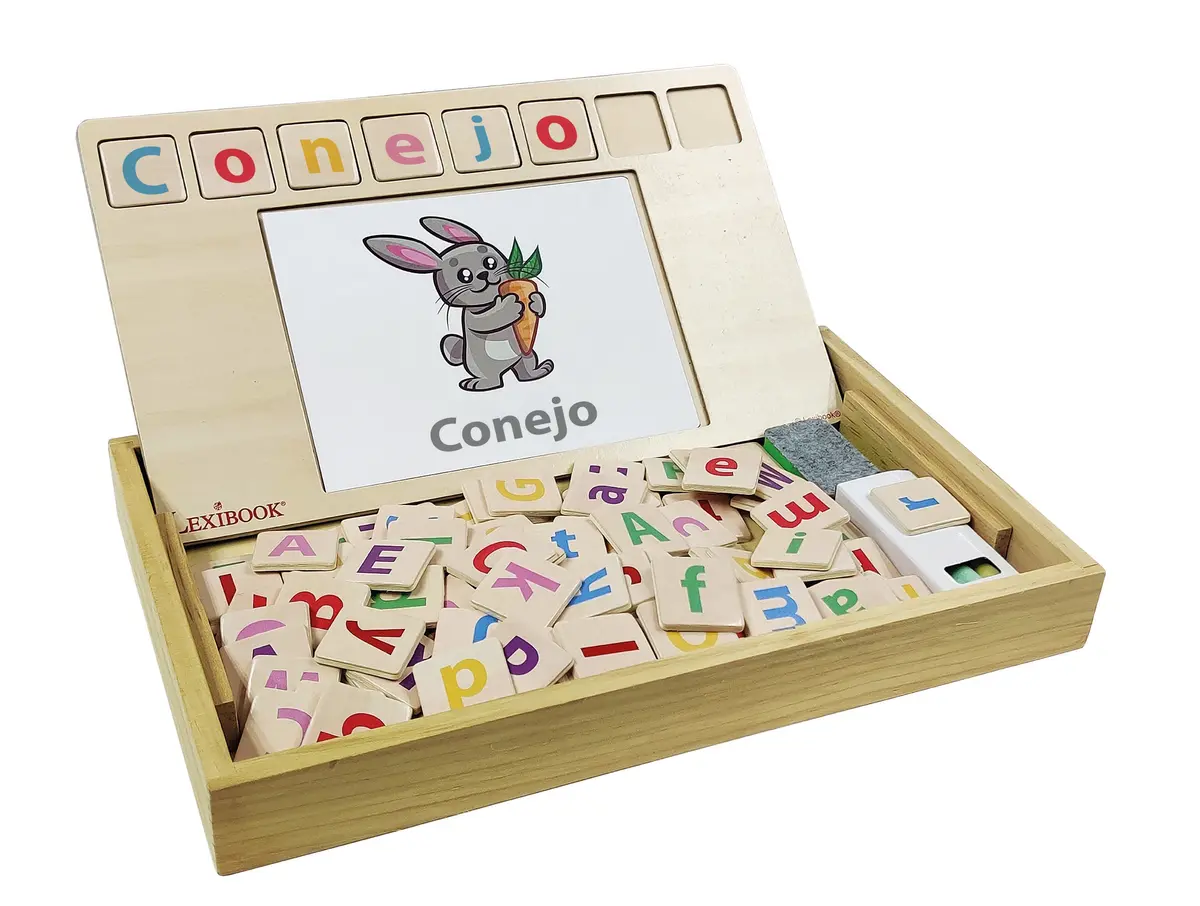 Lexibook Bio Toys Word School - Bilingual Learning Set In English And Spanish 1
