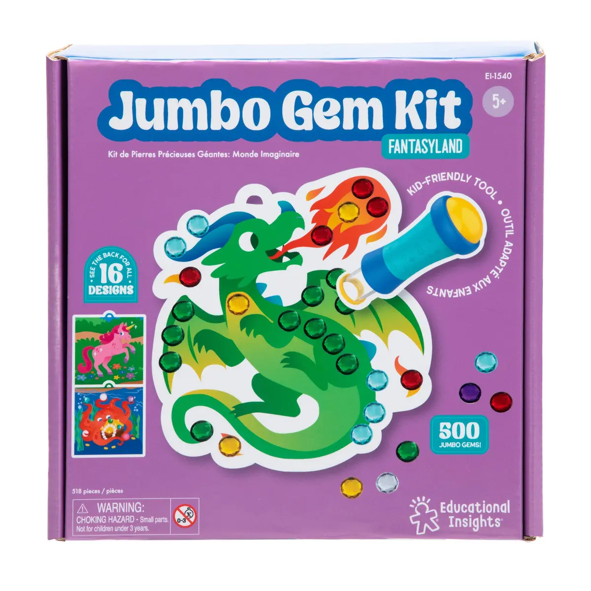 Educational Insights Jumbo Gem Popper Kit 1