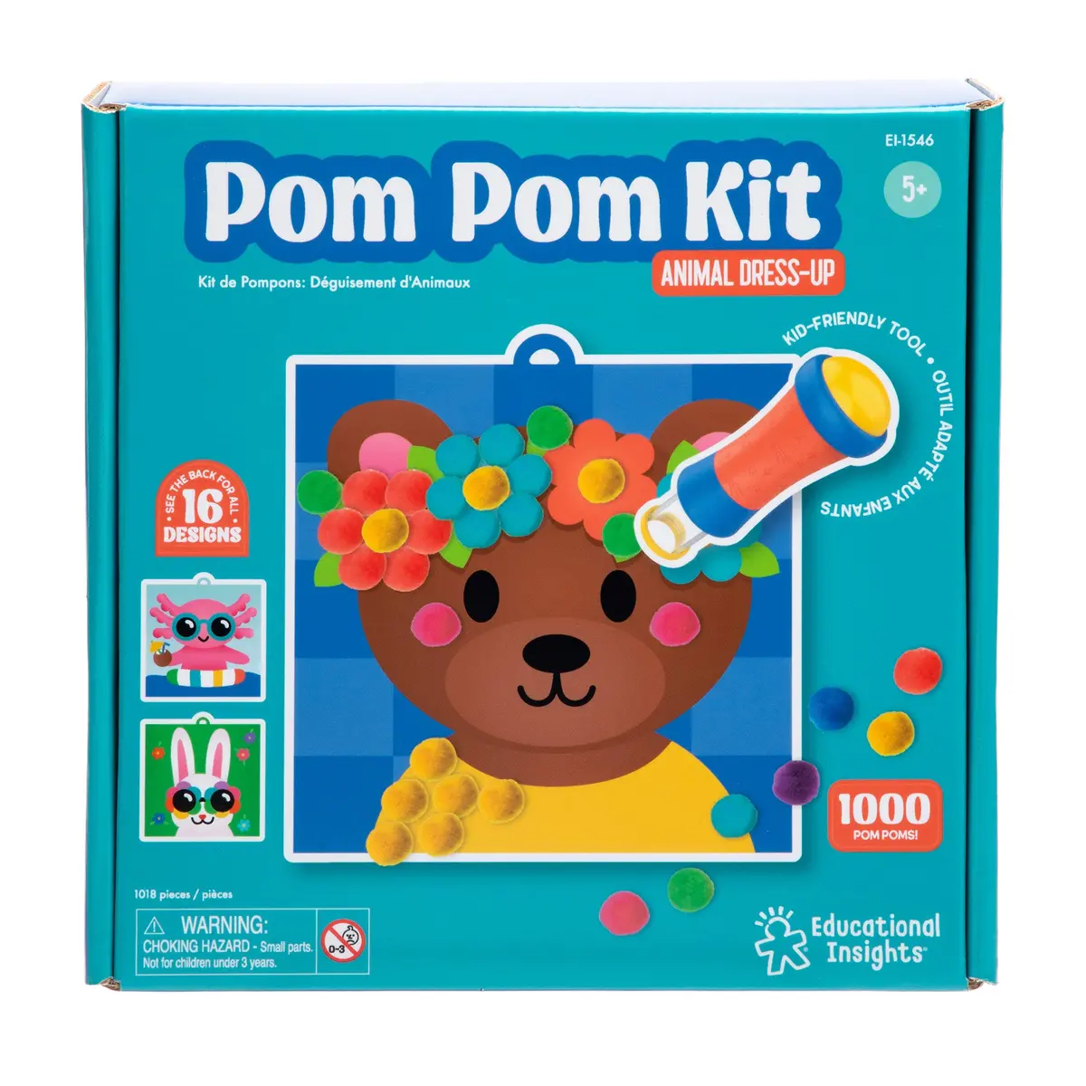 Educational Insights Pom Pom Popper Kit 1