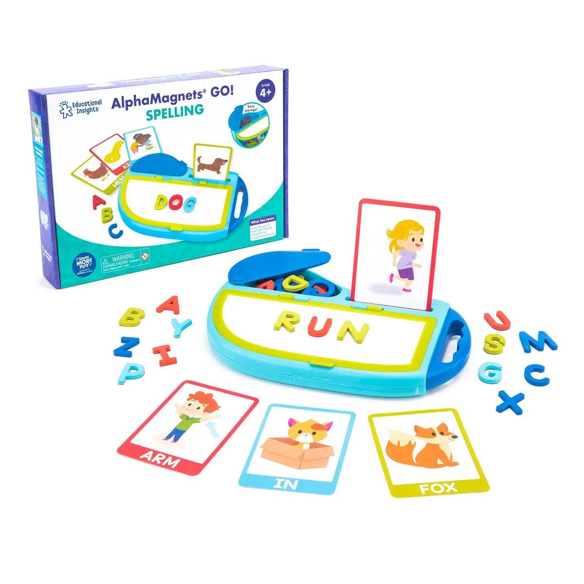 Educational Insights Alphamagnets Go! Spelling 1