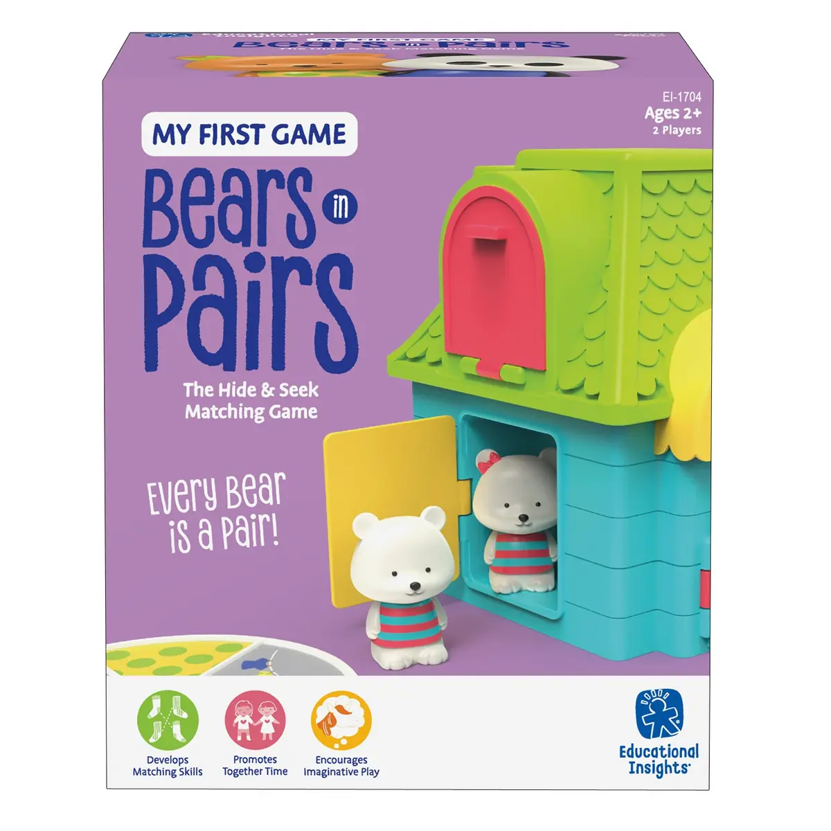 Educational Insights My First Game: Bears In Pairs - Memory Match Fun 1
