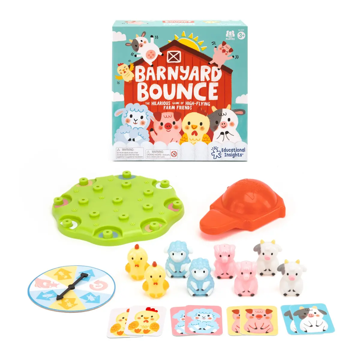 Educational Insights Barnyard Bounce Memory Matching Game 1