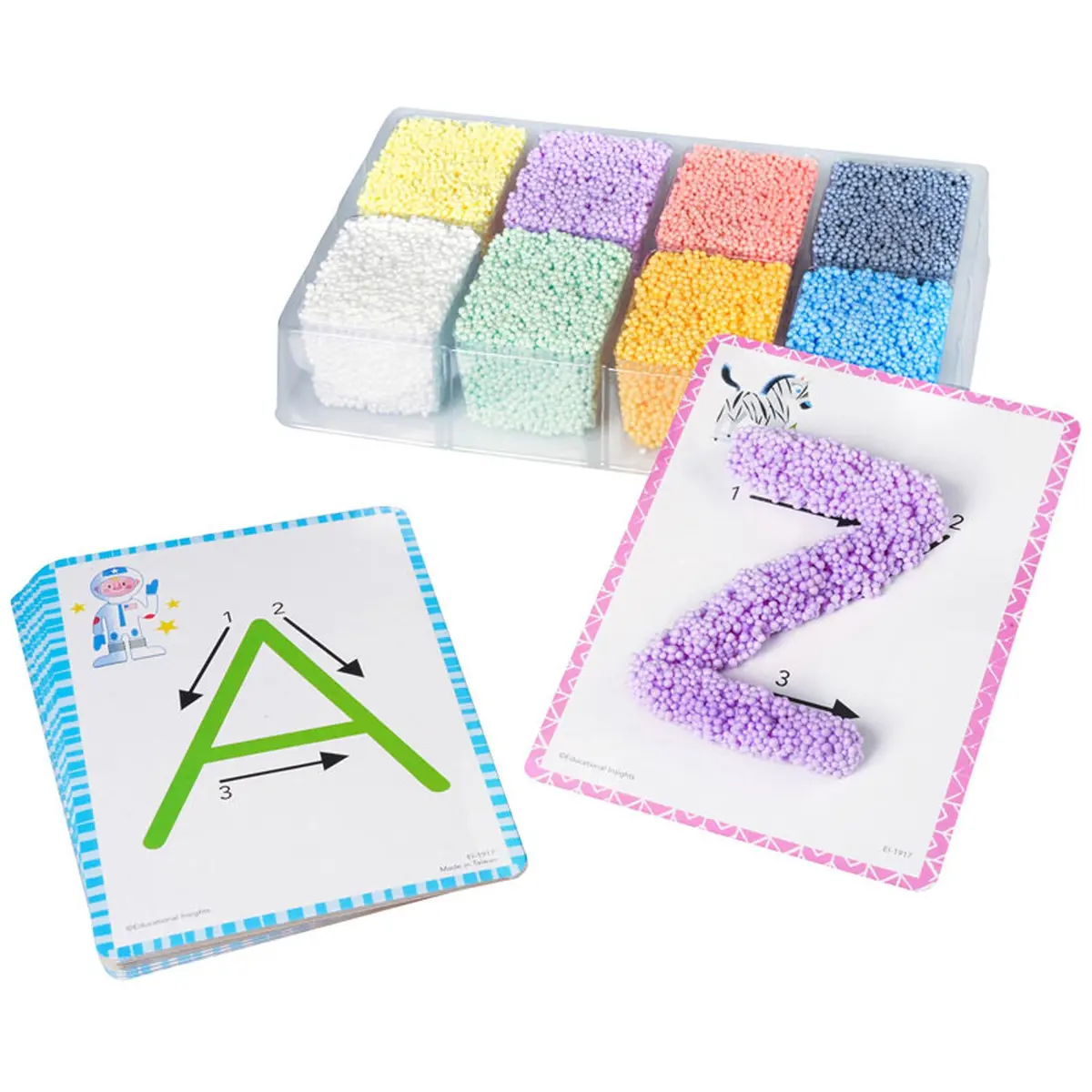 Educational Insights Playfoam® Shape & Learn Alphabet Set 1