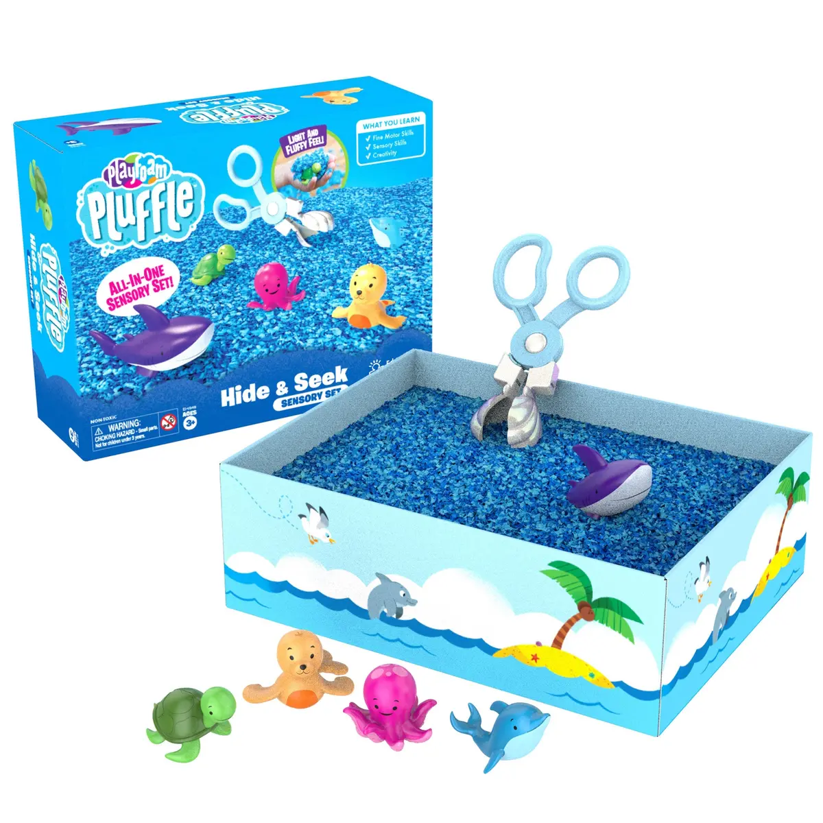 Educational Insights Playfoam® Pluffle Hide & Seek Sensory Set 1