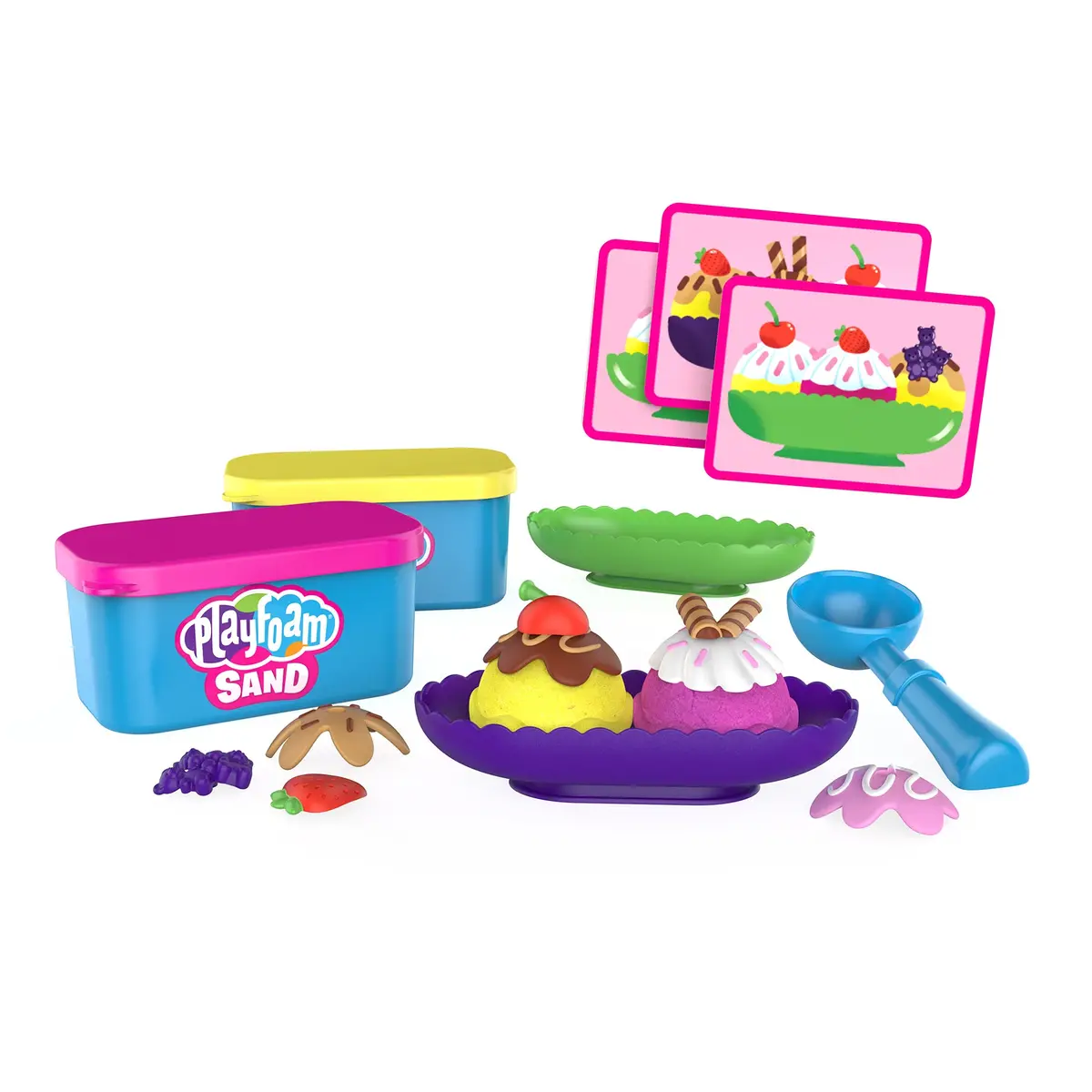 Educational Insights Playfoam Sand Ice Cream Sundae Set 1
