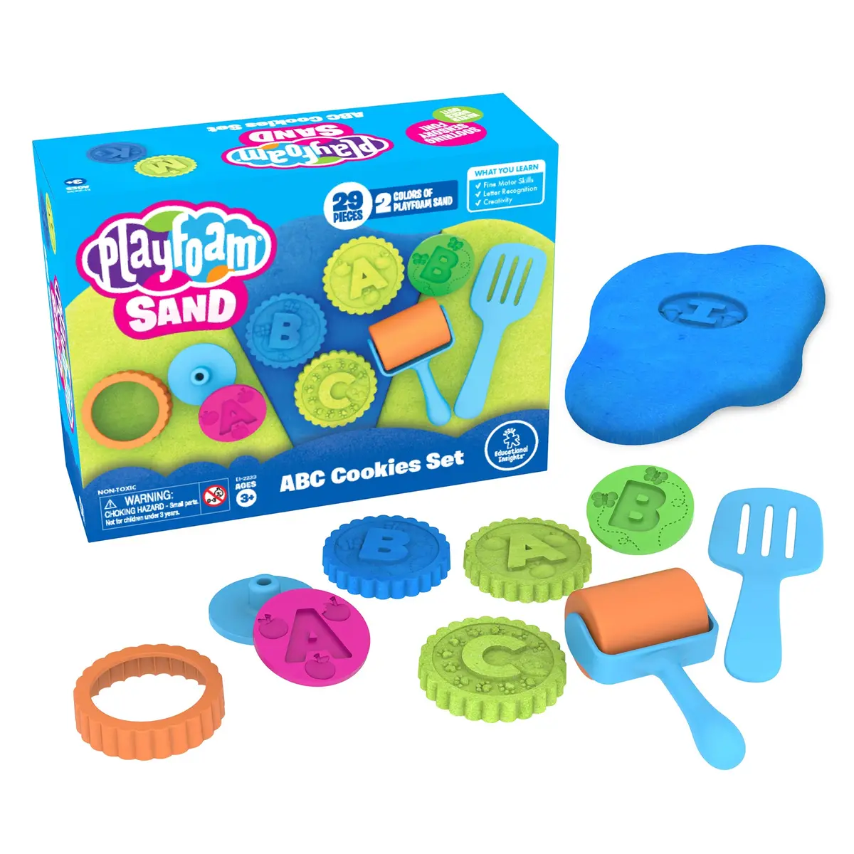 Educational Insights Playfoam Sand Abc Cookies Set 1