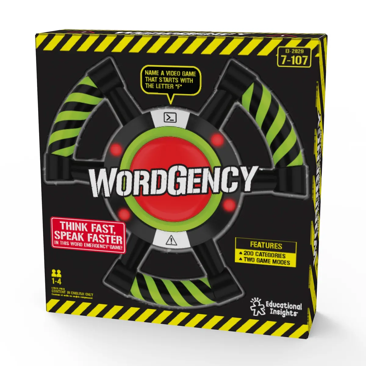 Educational Insights Wordgency Fast-Paced Word Game 1