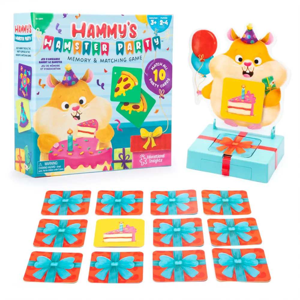 Educational Insights Hammy's Hamster Memory Match Game 1