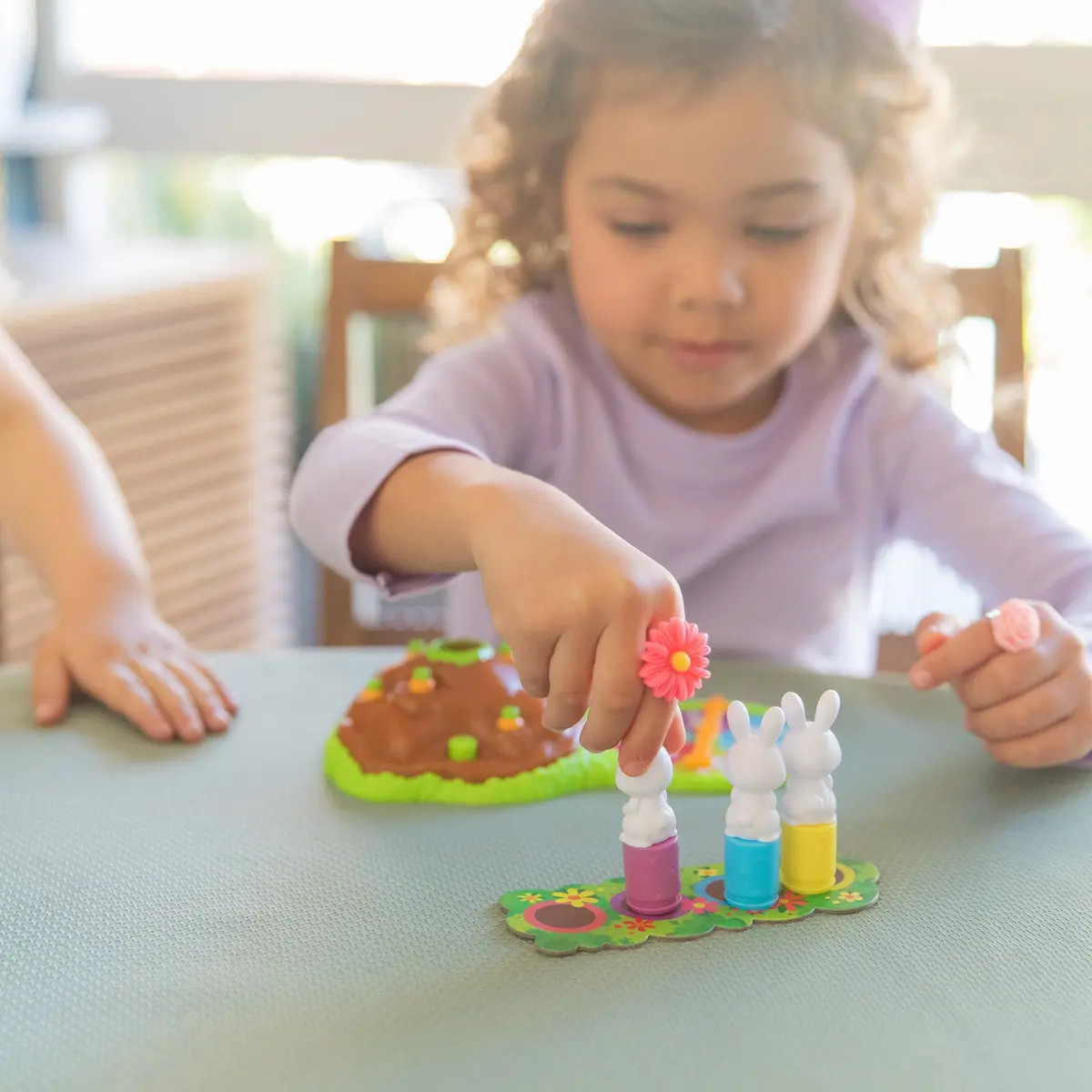 Educational Insights Pop Pop Bunny Hop Interactive Board Game 1