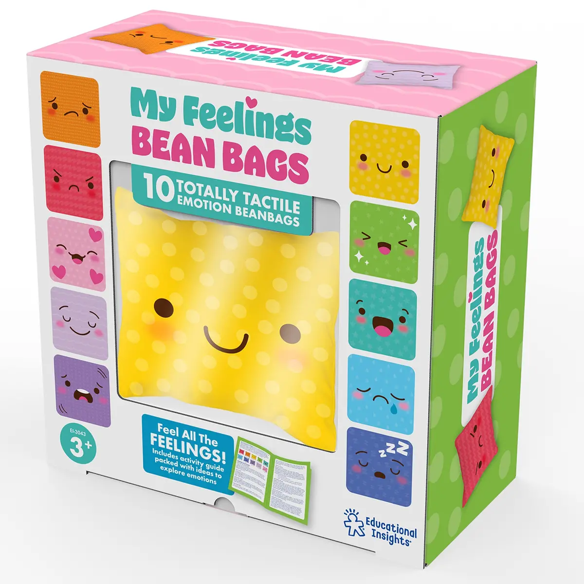 Educational Insights My Feelings Bean Bags - Emotion Exploration Set 1