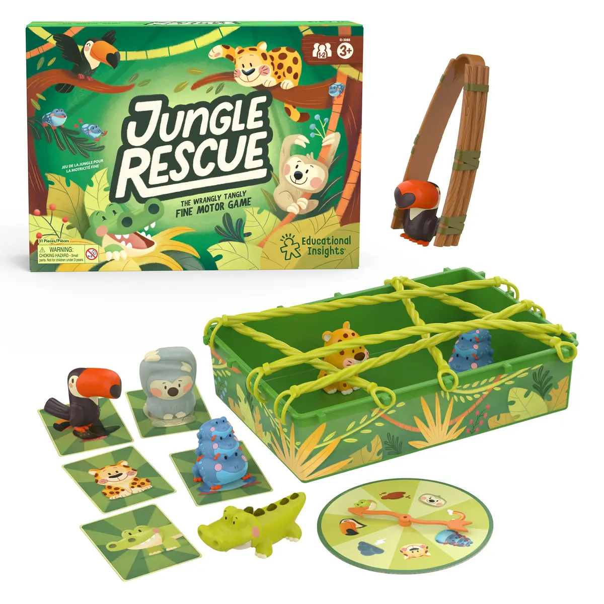 Educational Insights Jungle Rescue Animal Game 1