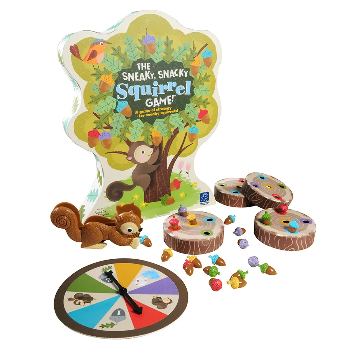 Educational Insights - The Sneaky, Snacky Squirrel Game - Colorful Fun Learning 1