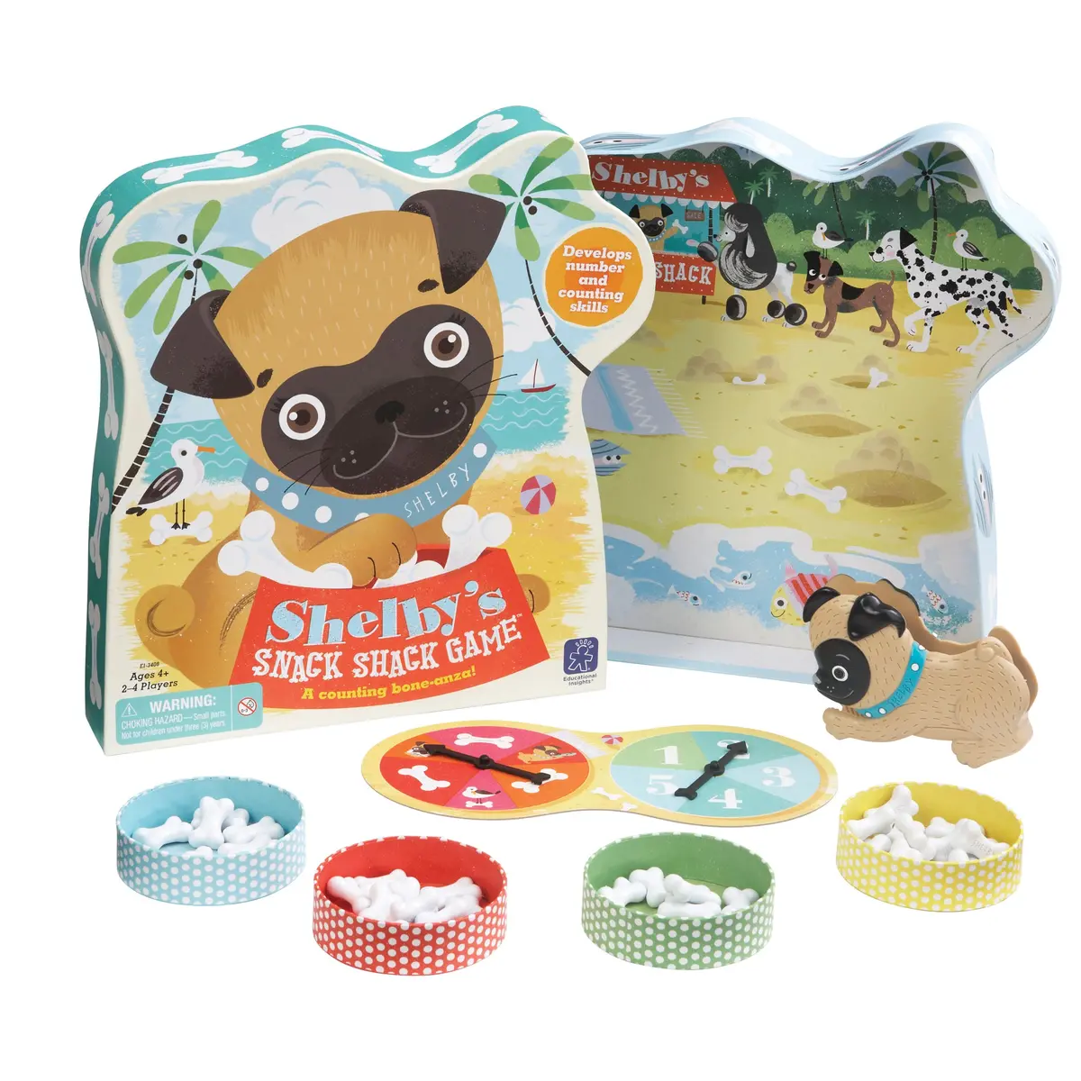 Educational Insights Shelby's Snack Shack Counting & Math Game 1