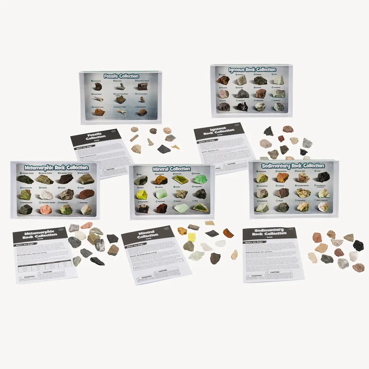 Educational Insights Geosafari Rock And Fossil Explorer Set - 57 Pieces 1