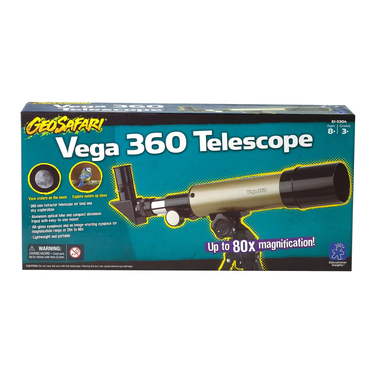 Educational Insights Geosafari Vega 360 Telescope - Discovery Kit 1