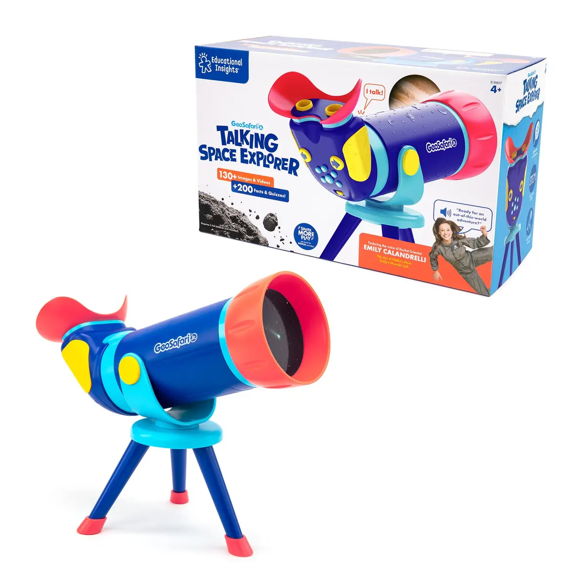 Educational Insights Geosafari Jr. Talking Space Explorer Play Telescope 1