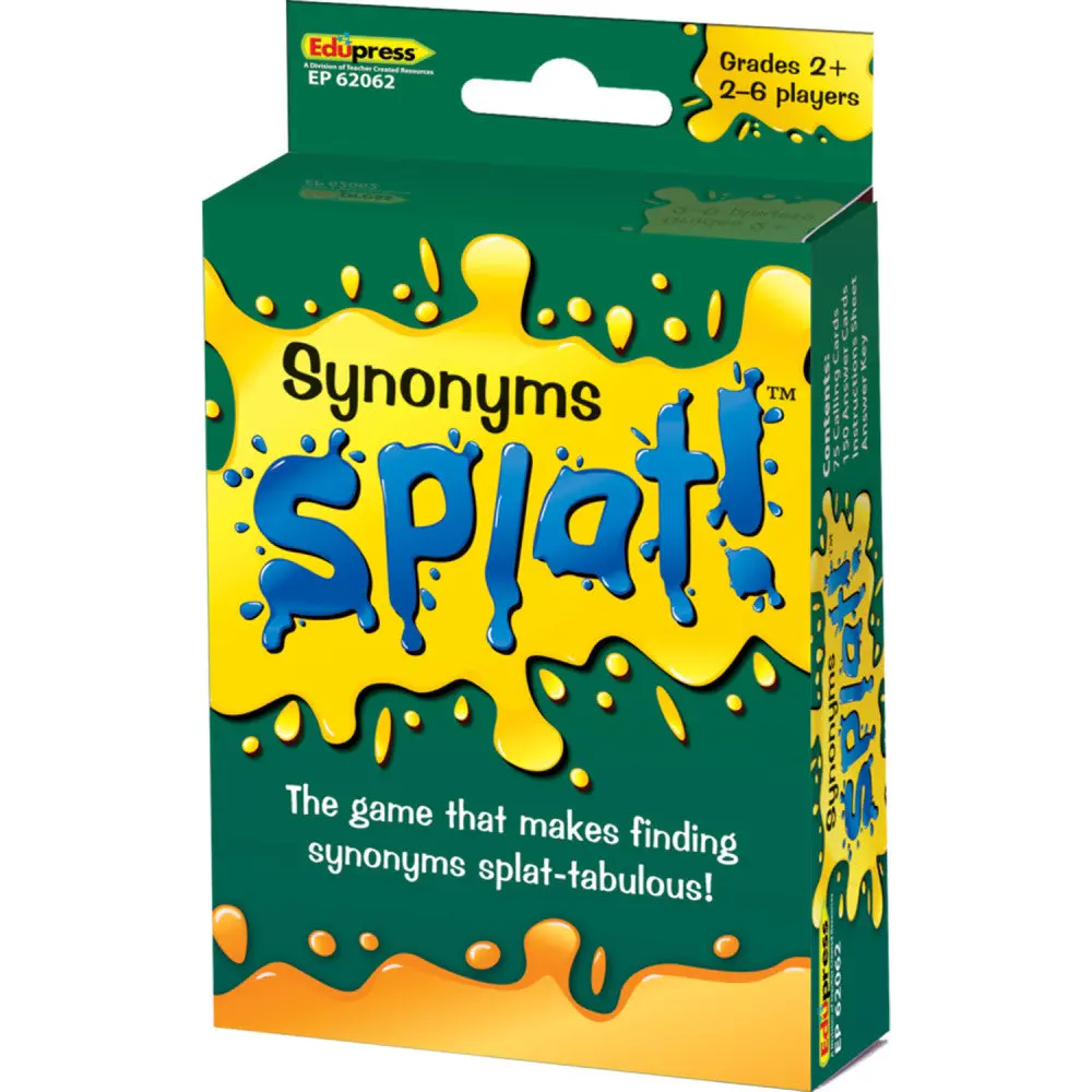 Teacher Created Resources Synonyms Splat Game - Educational Language Toy 1