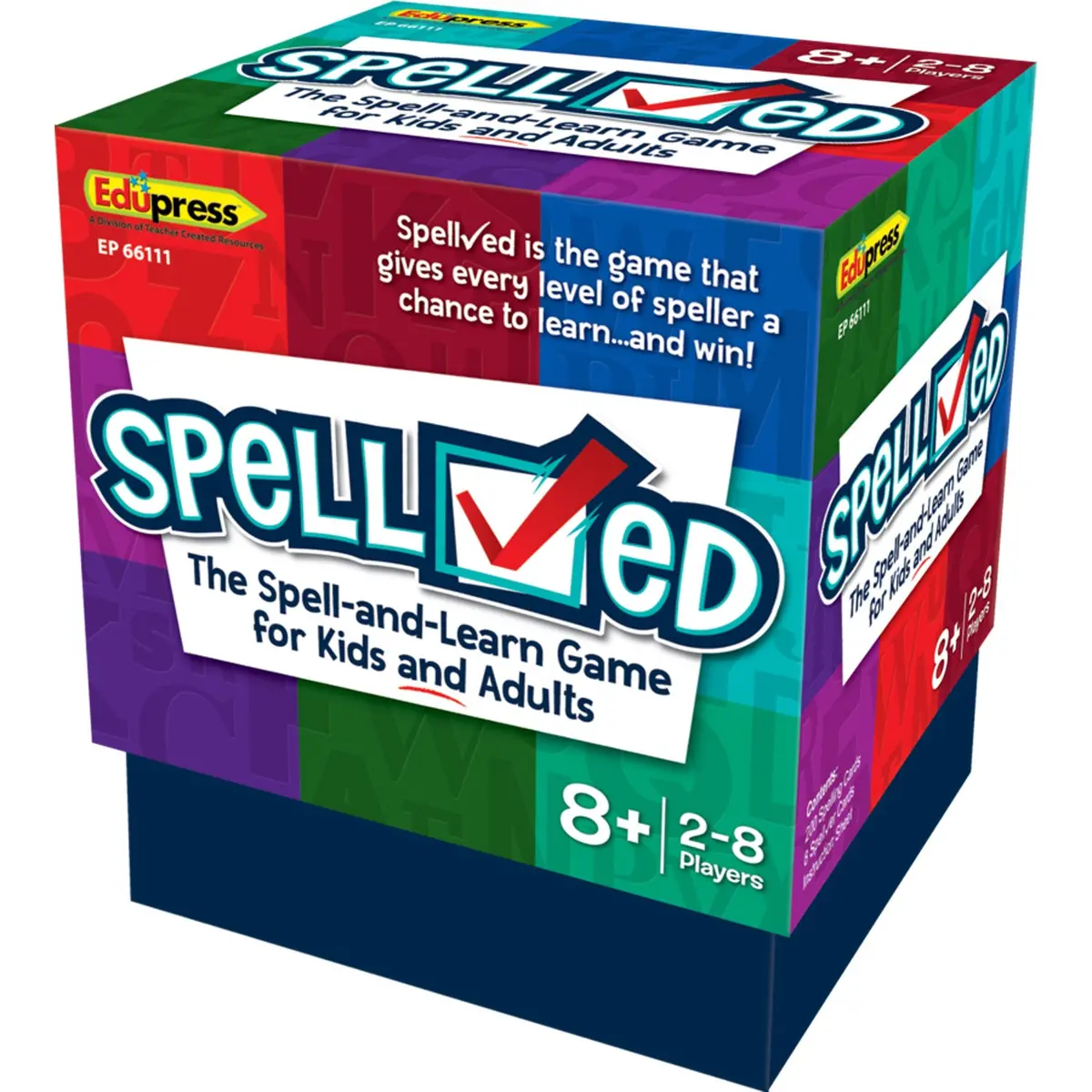 Teacher Created Resources Spellchecked Card Game - Engaging Spelling Challenge 1