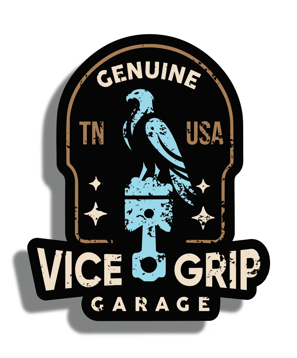 Eagle Rod Sticker 1
