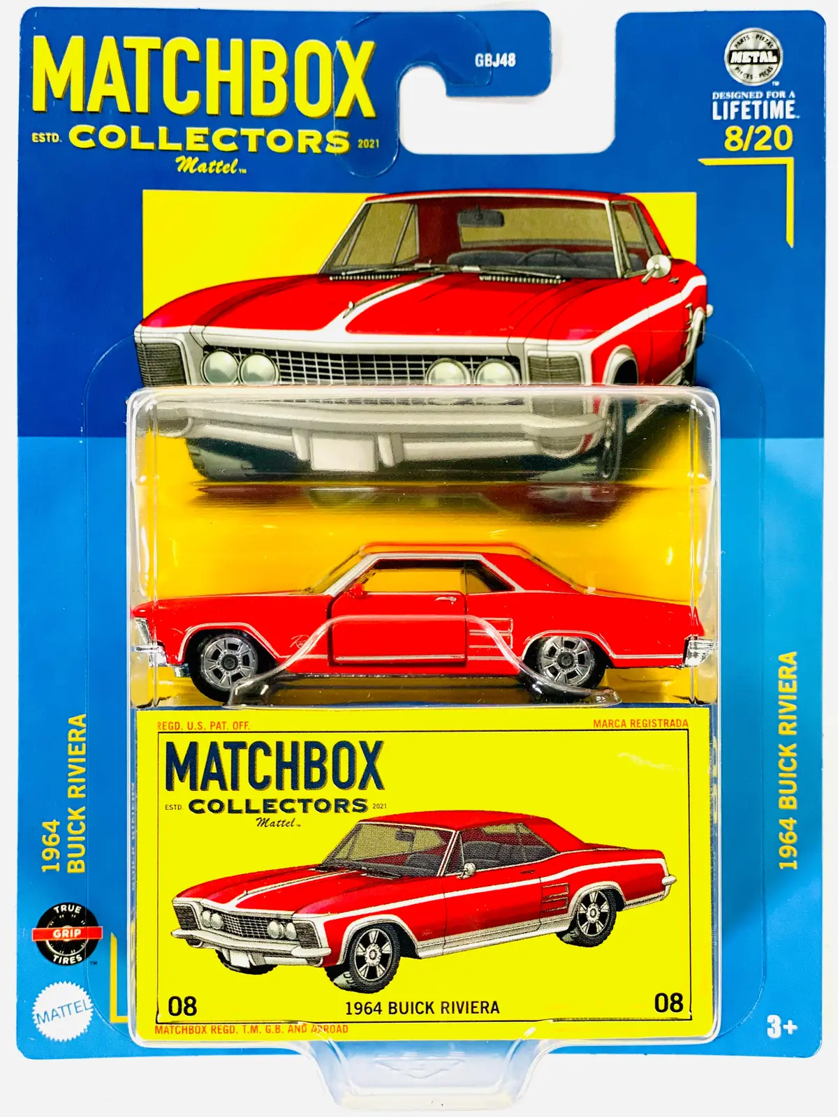 Matchbox 2024 Collectors Series Case W 1964 Buick Riviera - Damaged Card 1