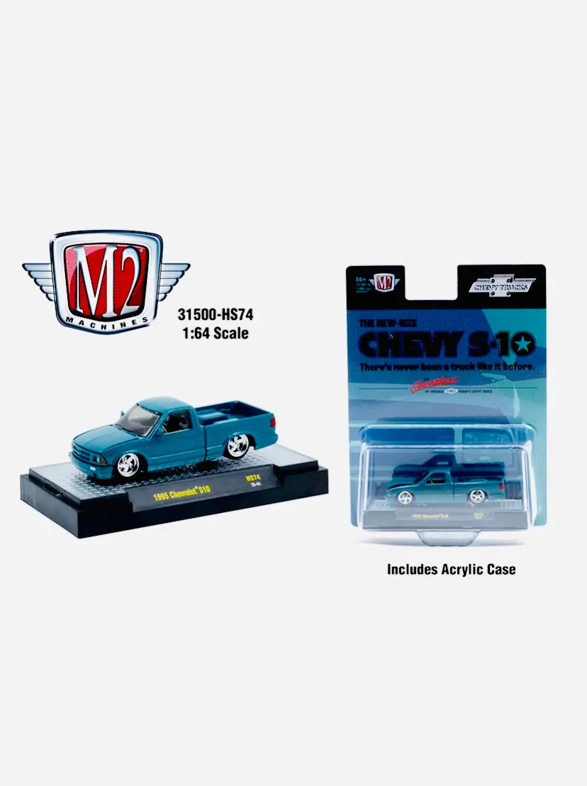 M2 Machines Hobby Exclusive 1995 Chevrolet S10 Custom Truck 1