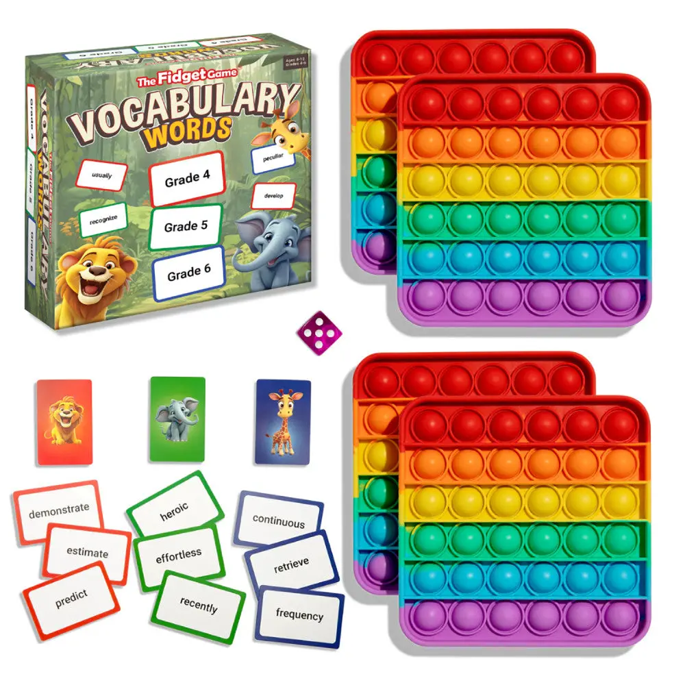 Fidget Vocabulary Explorer Game - Interactive Learning For Ages 8-12 1