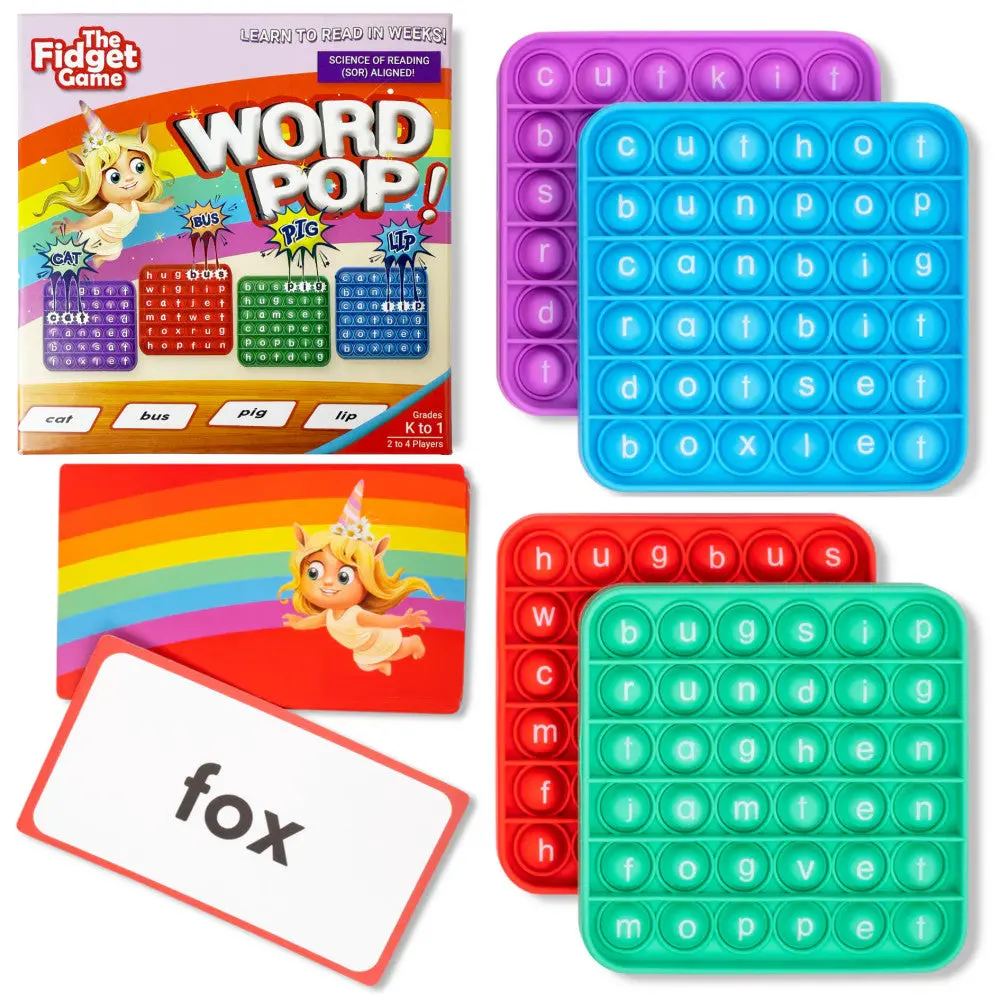 The Fidget Game Word Pop! Educational Bubble-Popping Game 1