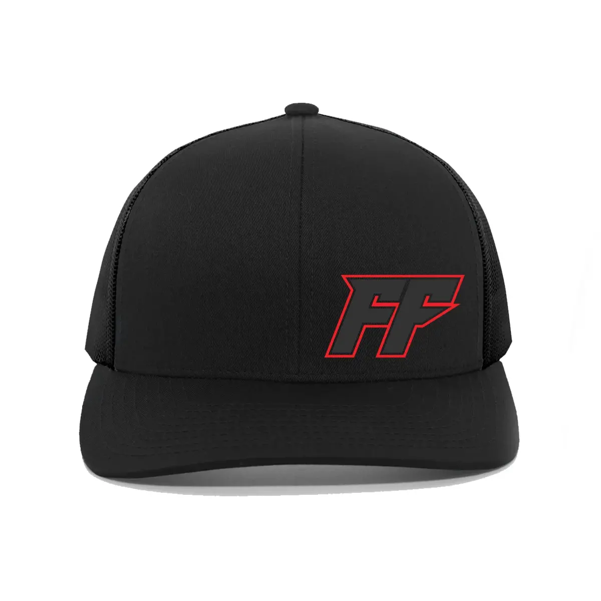 Freedom Factory Black Hat (2 Options Blue Trim Or Red Trim) 1