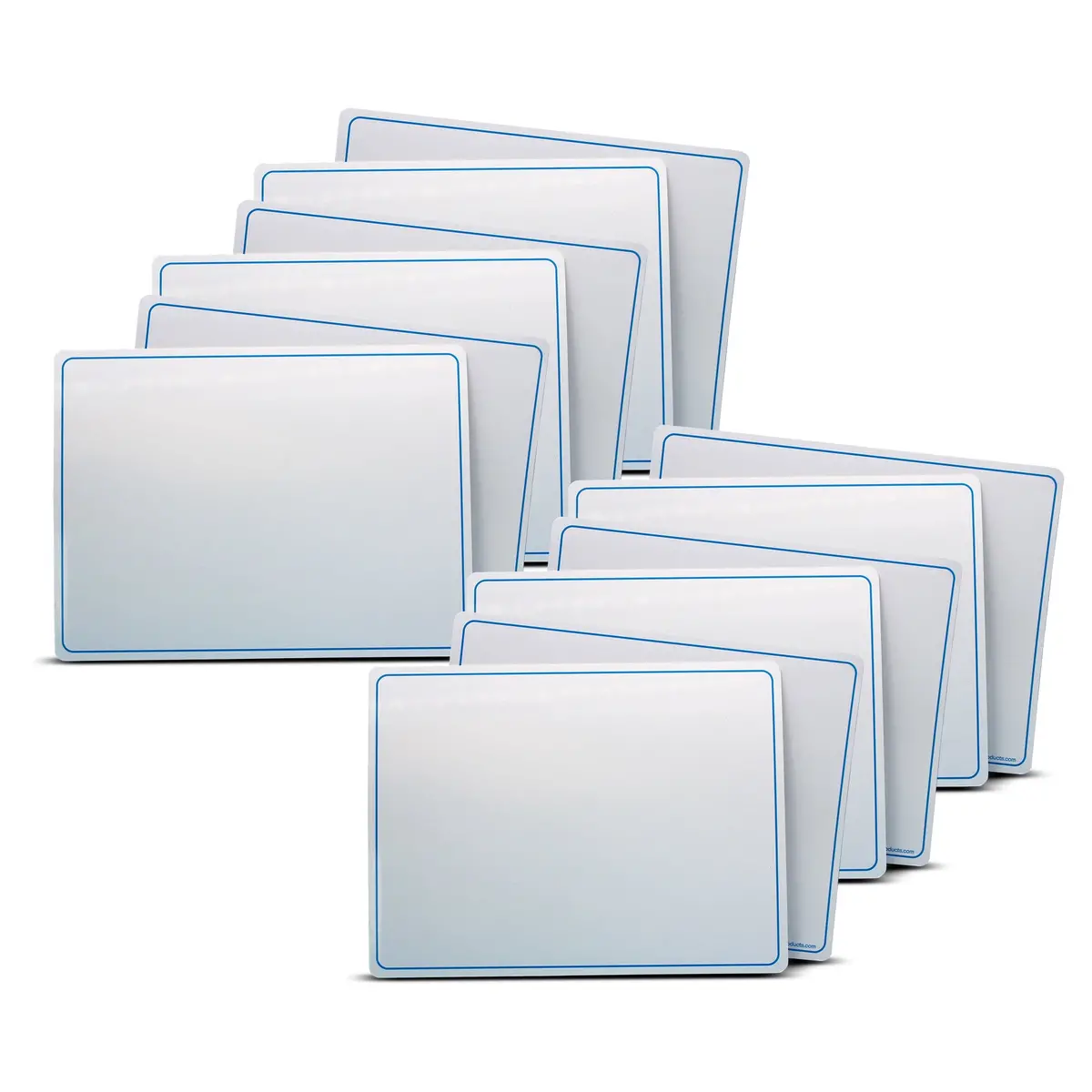 Flipside Dry Erase Learning Mat - Double-Sided, Letters & Numbers, 12-Pack 1