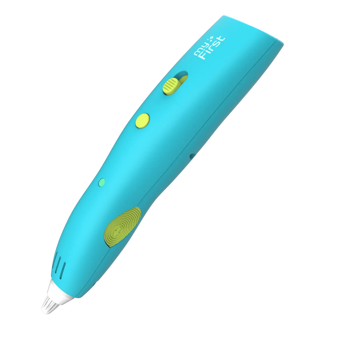 Myfirst 3Dpen Make With 6-Color Pla Filaments & Stencil – Blue 1