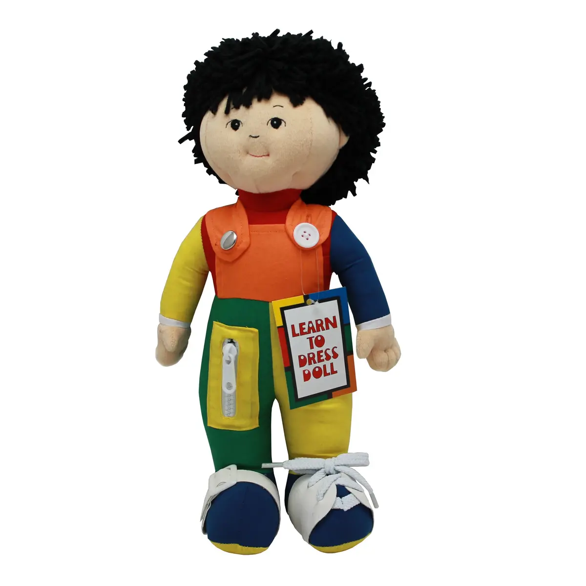 Children's Factory Learn-To-Dress Doll - Asian Boy - Multiskill Developmental Toy 1