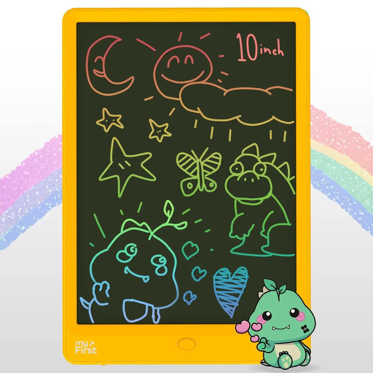 Myfirst Sketch 3 Interactive Kids' Drawing Tablet - Luminous Yellow 1