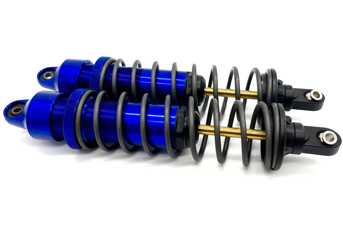 Xrt Ultimate Shocks (Gtx Alum Blue-Anodized Front, Upgaded 7861 (2) Traxxas 78097-4 1