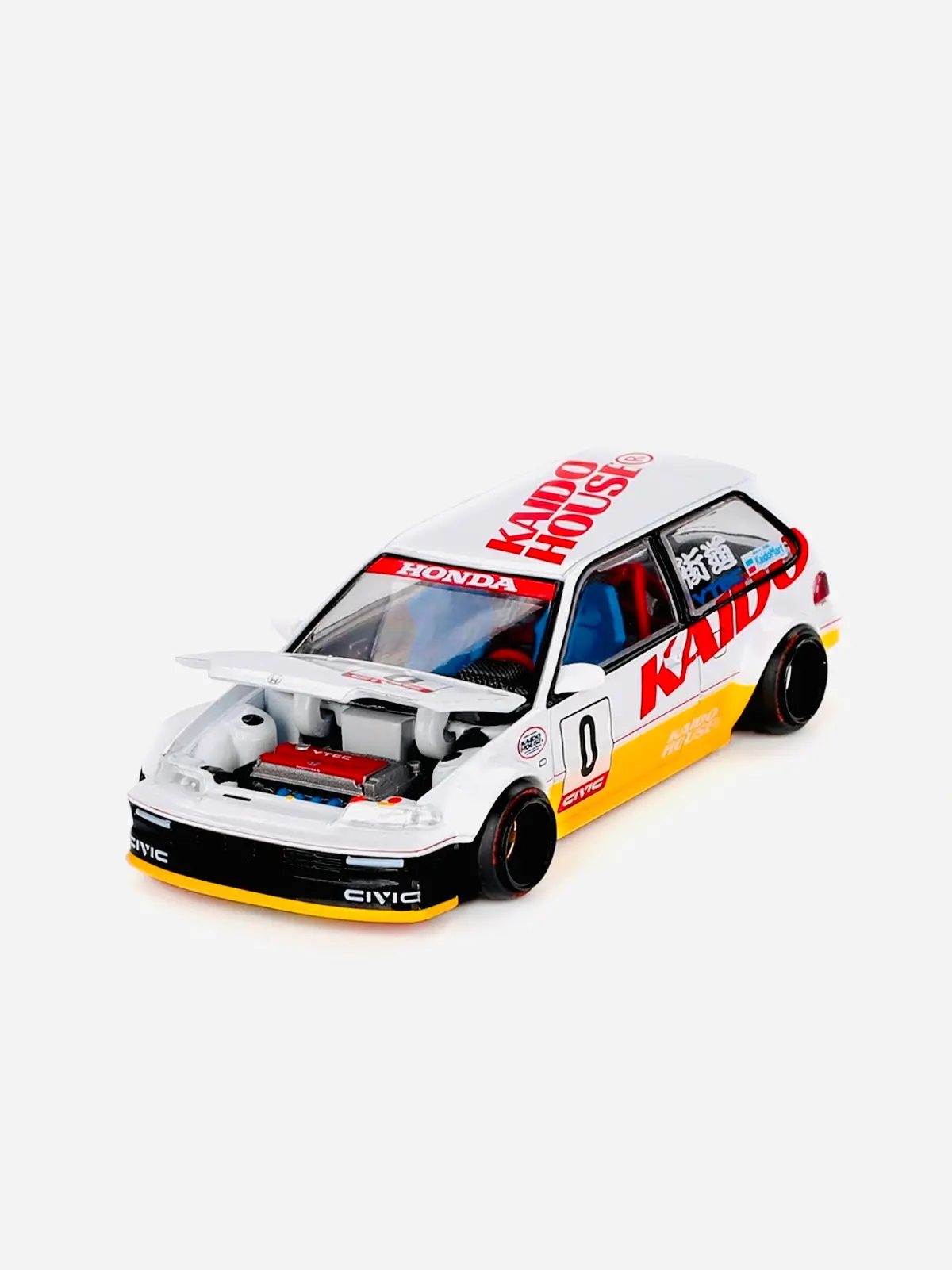 Mini Gt X Kaido House Collab Factory Sealed Honda Civic (Ef) Kanjo V1 #139 1