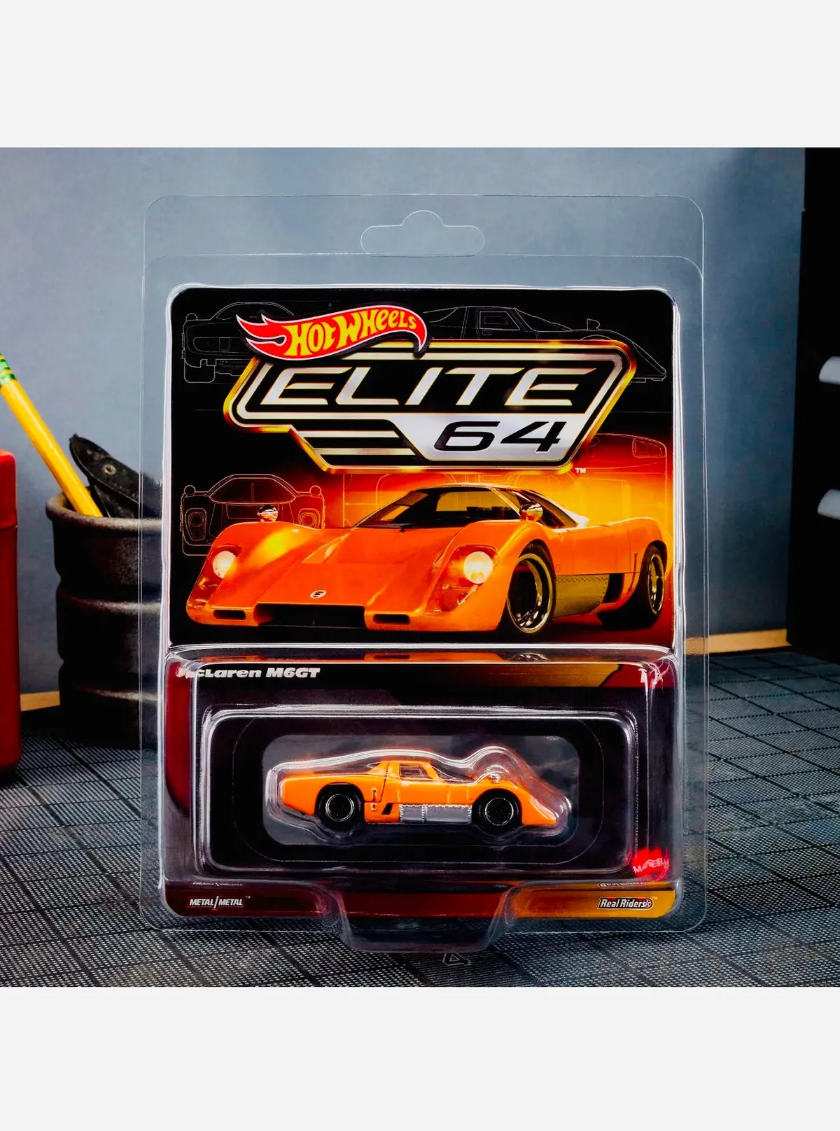 Hot Wheels 2025 Rlc Exclusive Elite 64 Mclaren M6gt 1