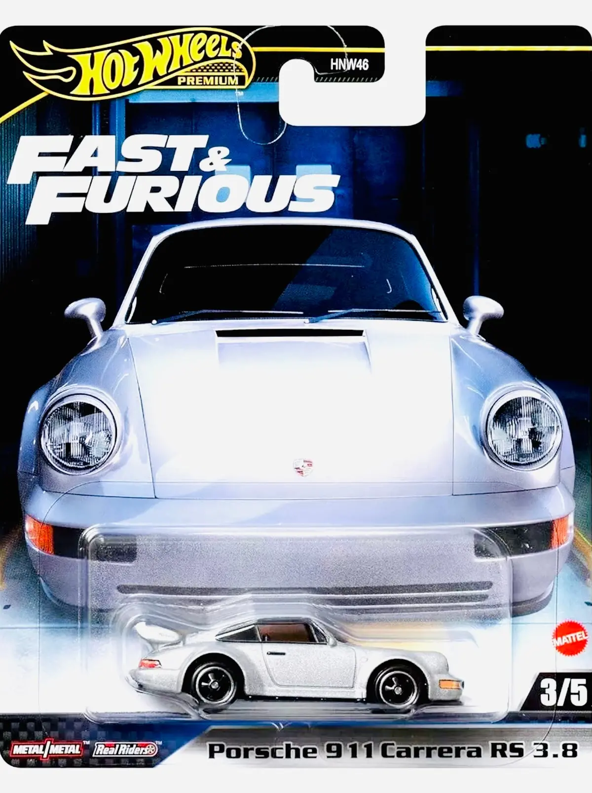 Hot Wheels 2024 Fast & Furious Case G Porsche 911 Carrera Rs 3.8 - Damaged Card 1